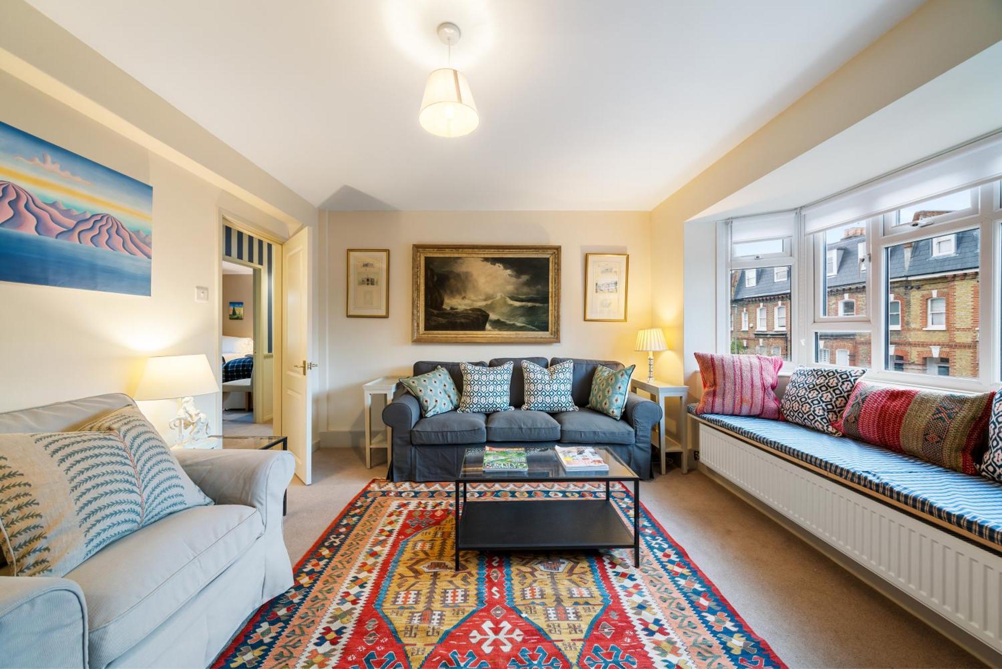 ロンドンBright & Cosy Gem ~ Battersea Park View ~ King Bedアパートメント エクステリア 写真
