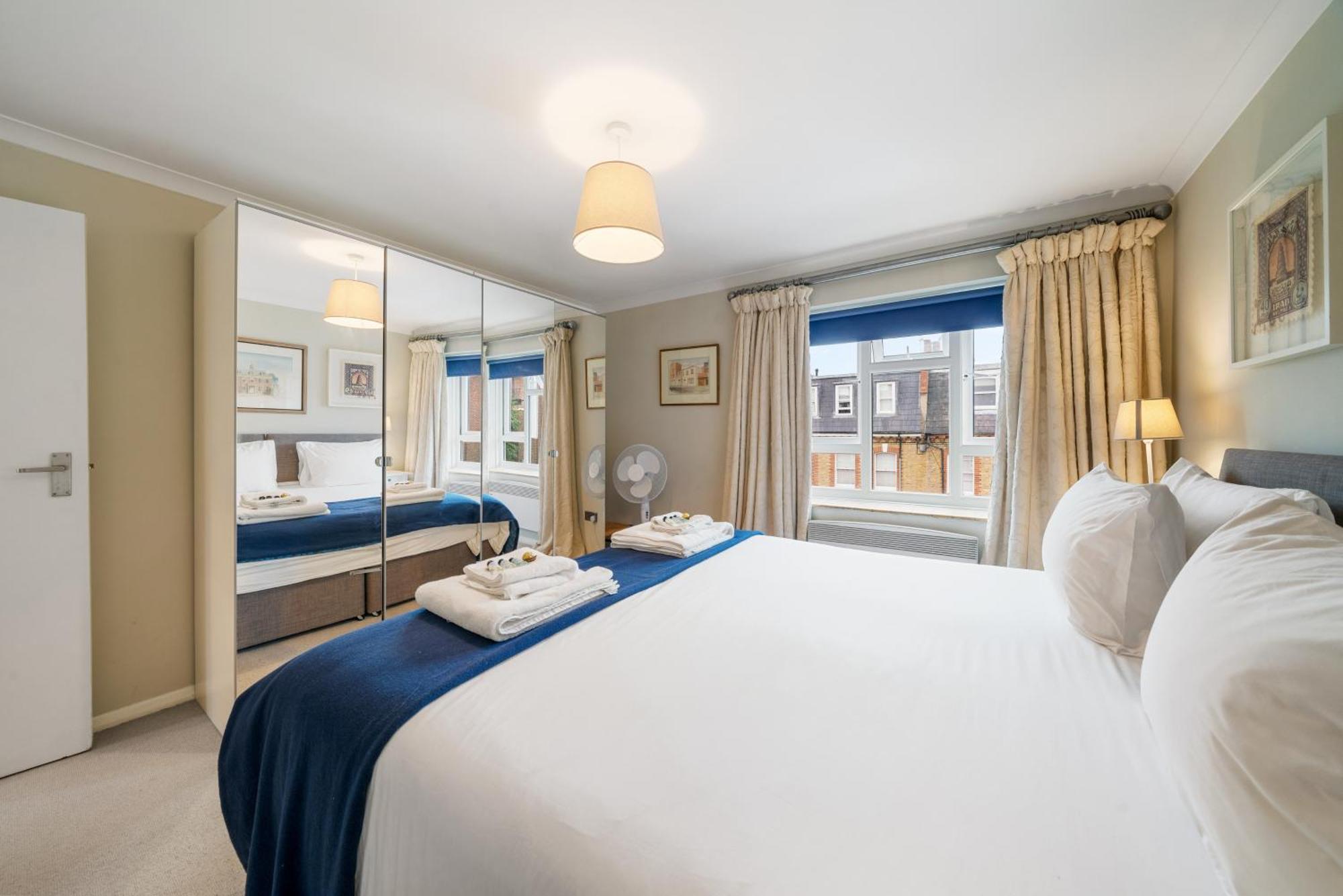 ロンドンBright & Cosy Gem ~ Battersea Park View ~ King Bedアパートメント エクステリア 写真